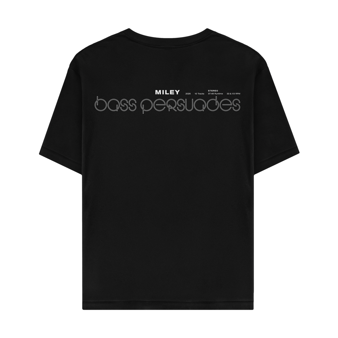 Bass Persuades - Black T-Shirt
