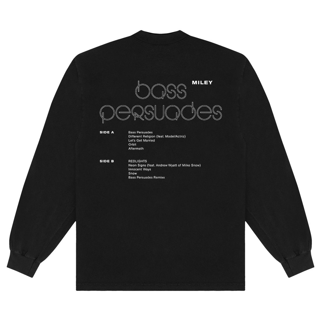 Bass Persuades - Black Long Sleeve